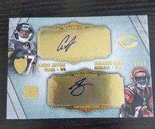 2012 Topps Supreme Gold Alshon Jeffery Mohamed Sanu Dual Auto RC /25! Super Bowl