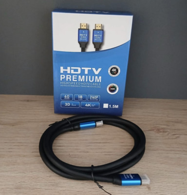 Generico Cable Hdmi 1.5m 2.0v 4k Premium Alta Velocidad 3d 2160p 60hz
