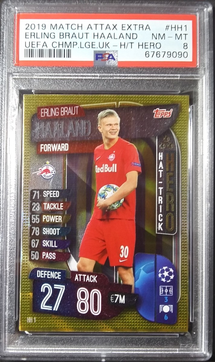 RC】ハーランド 2019-20 Topps Chrome Refractor インダストリアル