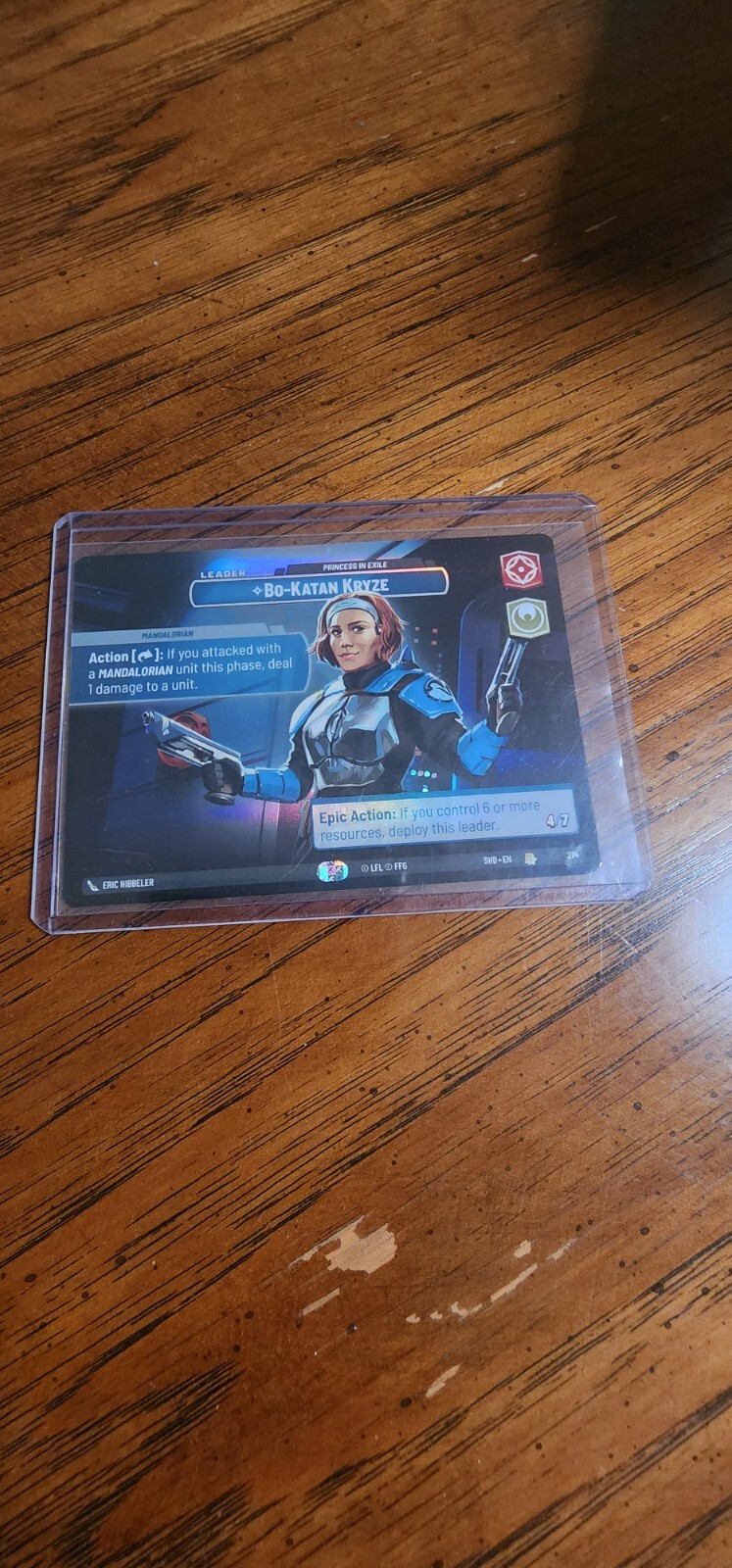 Bo-Katan Kryze Star Princess in Exile (Showcase) Shadows of the Galaxy