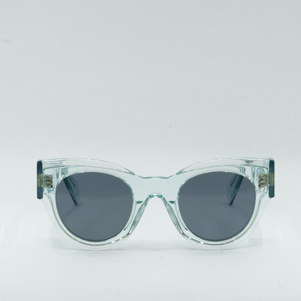 Final Price! Celine CL40008I 86V Sunglasses New CELINE CL40008I 86V Transparent Blue/Blue 48-26-150  main image 3