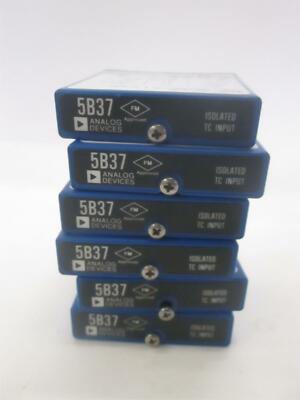 Analog Devices, Isolated Type S TC Input, 5B37-S-05, Used, Lot of 6