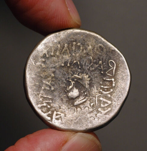 E22-19 Elymais, KAMNASKIRES V. circa 54-32 a.C. Tetradracma argento - Foto 2 di 2