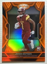 Jahan Dotson 2022 Panini Certified Orange Mirror #/149 RC #114 Eagles 🦅