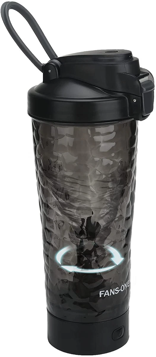 Electric Protein Shaker Bottles, Black