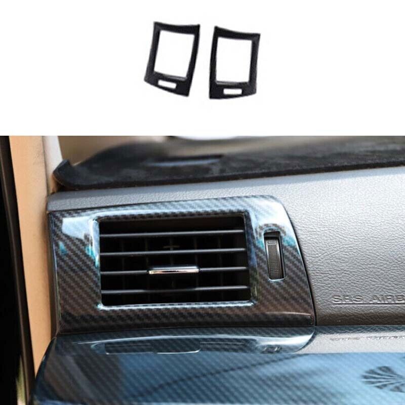 Air Conditioning Air Outlet Vent Trim For Toyota Alphard RHD Carbon Fiber 08-14