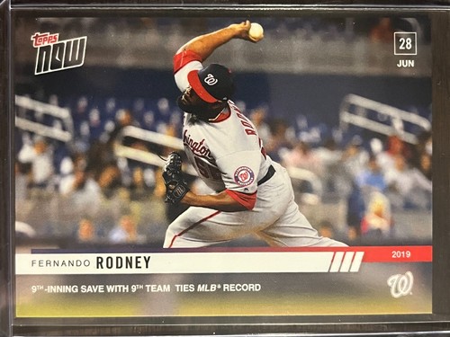 2019 Topps Now 446 Fernando Rodney
