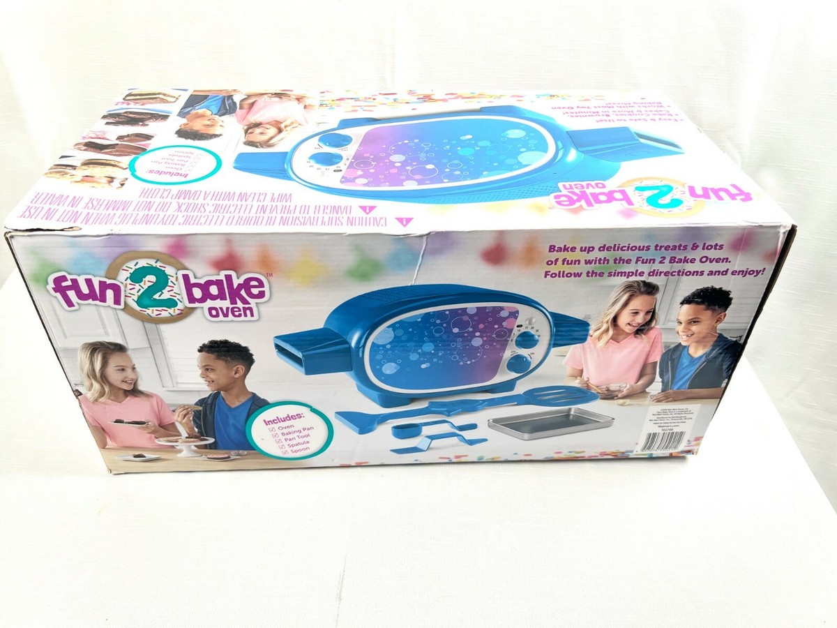 Fun Bake Oven kids food toys Blue with all accessories