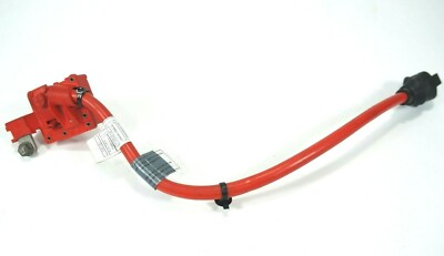 11-2013 bmw f10 528i 535i rear trunk battery positive plus wire cable clamp fuse