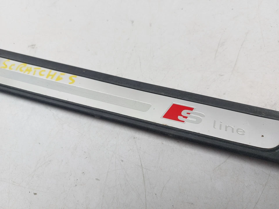 AUDI A4 B8.5 DOOR SILL TRIM COVER FRONT LEFT PASSENGER SIDE 2013 8K0853373B - Image 4 of 4