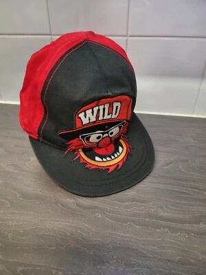 Disney Muppets Animal Cap WILD Embroidered Logo Hat Snapback JUNIOR RARE COLLECT - Image 1 of 4