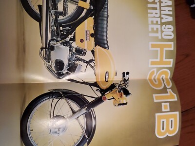 VINTAGE 1969 Yamaha 90 HS1-B Sales Literature | eBay