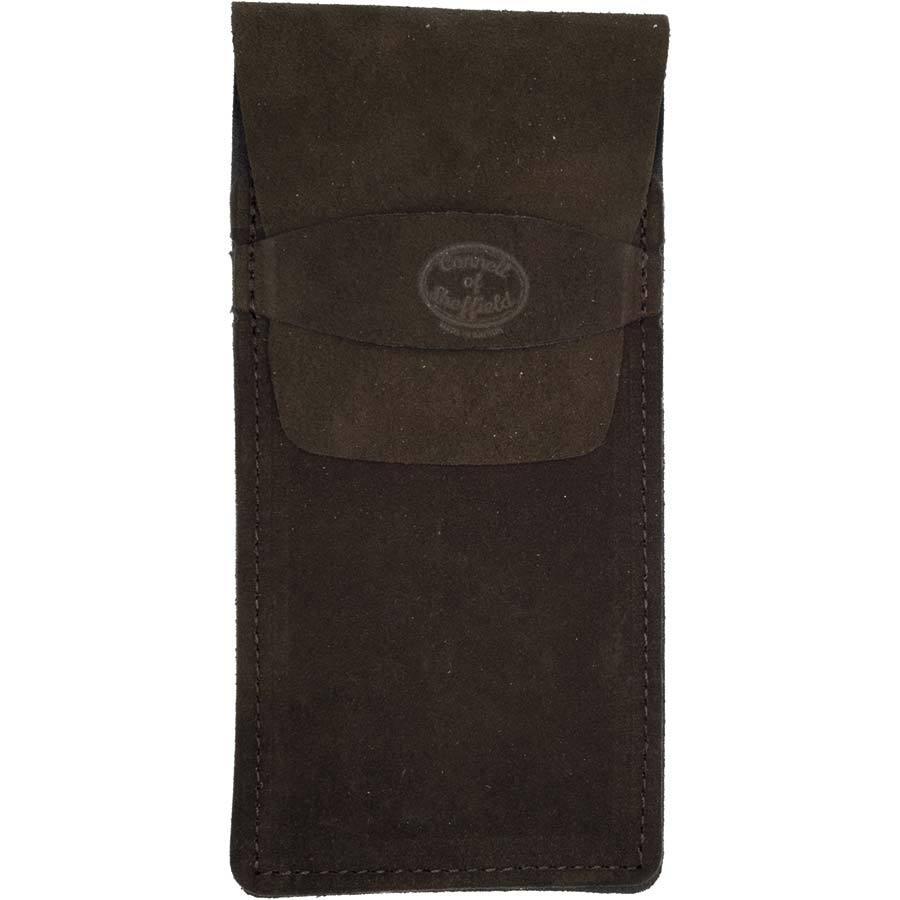 Handmade DMT 8 Inch Stone Holder - Leather Wallet - Connell of Sheffield