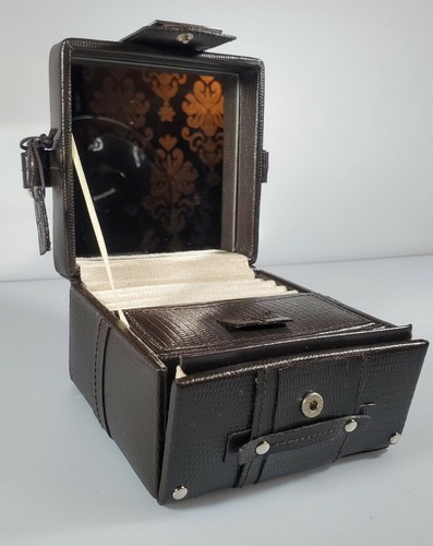 Schmuckkästchen Jaspis Conran Leder braun - gebraucht - Bild 5 von 8