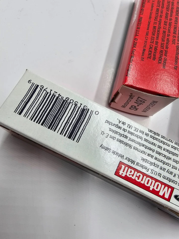 (CANTIDAD 8) Bujía Motorcraft SP-497 para Mitsubishi Outlander Sport 2019 Foto 2 de 4