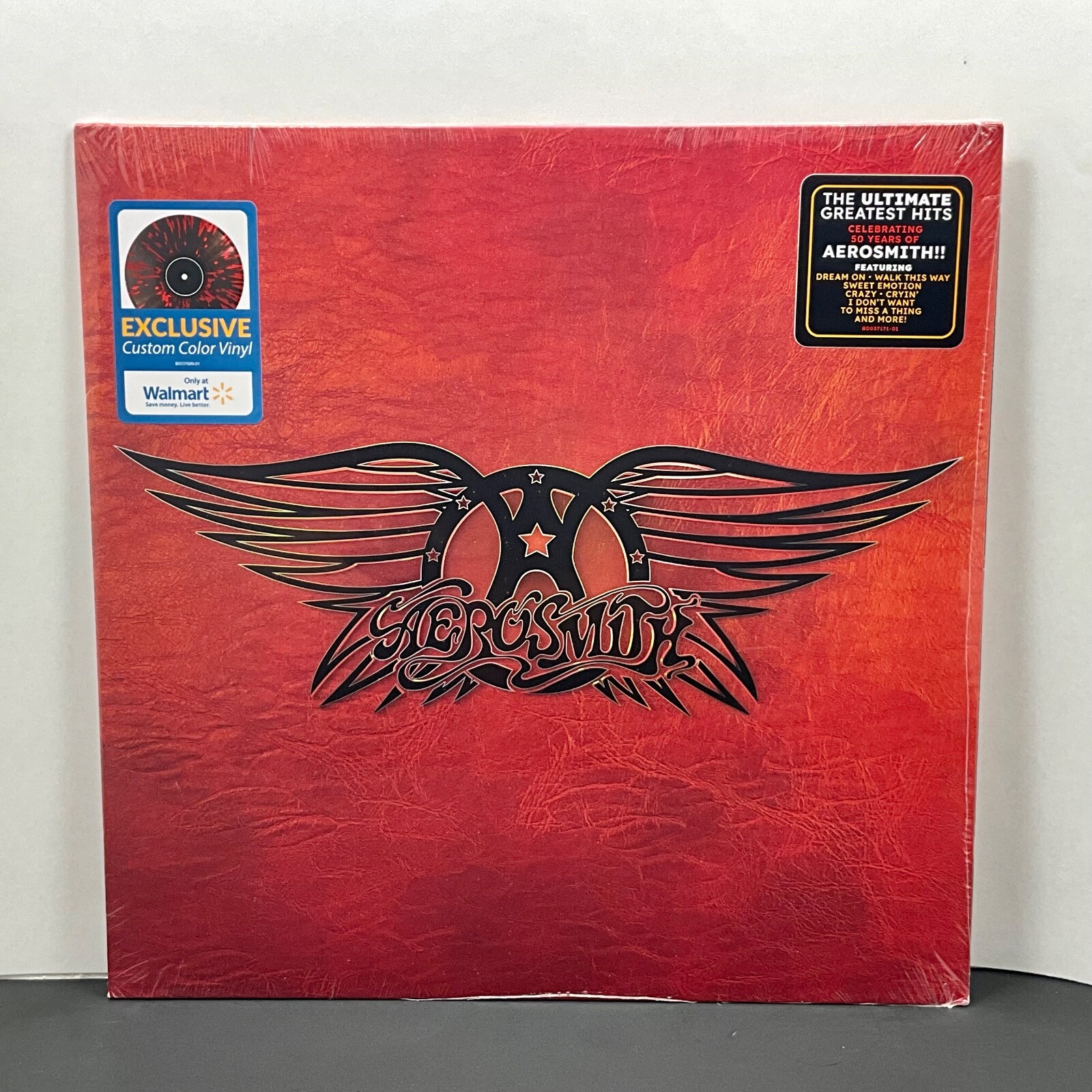 Aerosmith - Ultimate Greatest Hits Vinyl Record LP Custom Color NEW/SEALED!!!