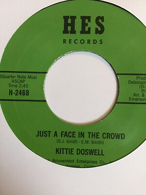 Kittie Doswell - Just A Face In The Crowd - Mint Single Sided