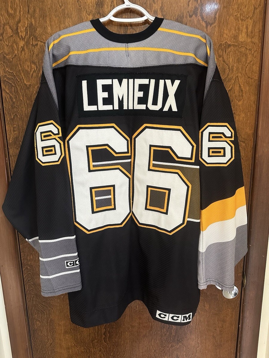 CCM - 激レア　NHLアイスホッケー　ピッツバーグ ペンギンズ　マリオレミュー　66番 CCM - 激レア NHLアイスホッケー ピッツバーグ ペンギンズ
