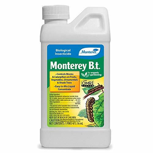 Monterey B.T. Bacillus Thuringiensis Organic Insect Pest Control