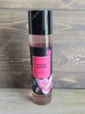 bath and body works pink lily  bamboo fine fragrance mist 8 fl oz