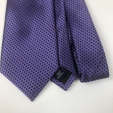 Purple Geometric Tie 57" 3" Pink Blue Awesome 