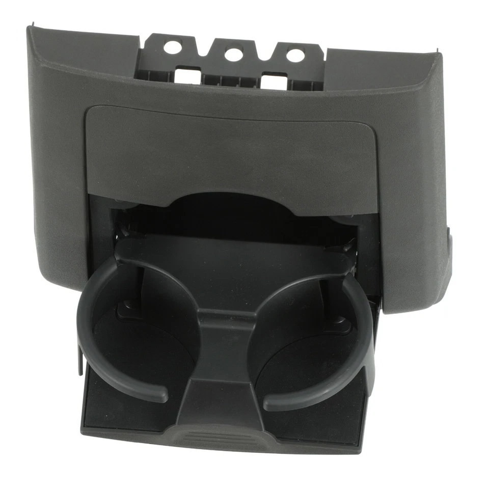 Nissan Frontier Xterra 2005-2014 consola central portavasos trasero grafito OEM NUEVO Foto 2 de 4