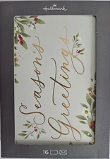 Hallmark Seasons Greetings Cards 16 pack *NEW*