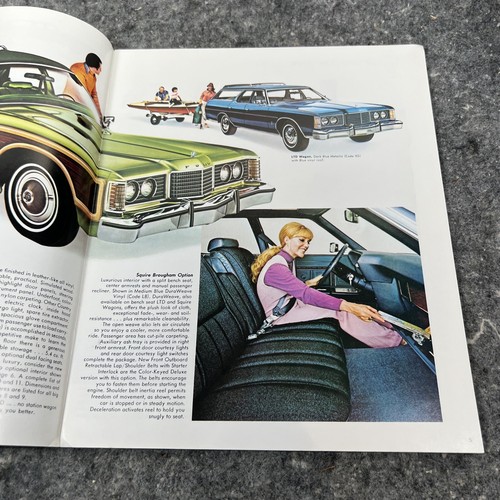 1974 Ford Station Wagon Yearbook Brochure Original 74 - Picture 6 of 22