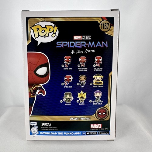 Funko Pop! Figura de vinilo Marvel Spider-Man No Way Home Leaping Spider-Man #1157 - Imagen 3 de 7