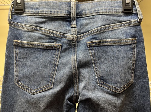 Old Navy Boy's Medium Wash Tapered Leg Adjustable Waist Hudson Jeans Size 10 New - Picture 4 of 9