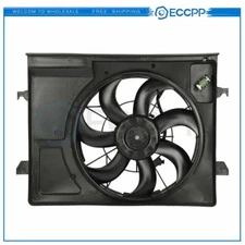 Radiator Cooling Fan Assembly For 2010 2011 2012 2013 Kia Forte Koup 674-50552