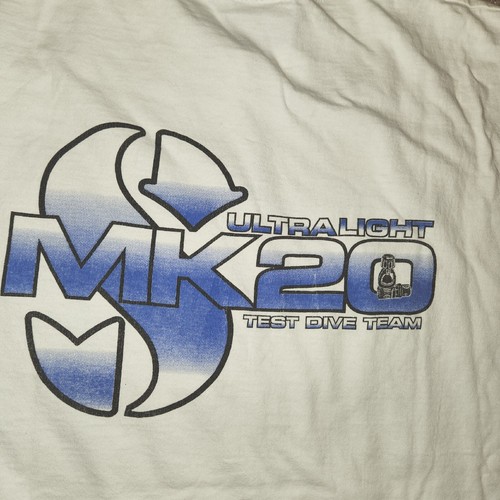 VINTAGE TEST DIVE TEAM T-SHIRT SCUBAPRO SCUBA DIVING MK20 ULTRALIGHT - Picture 13 of 24
