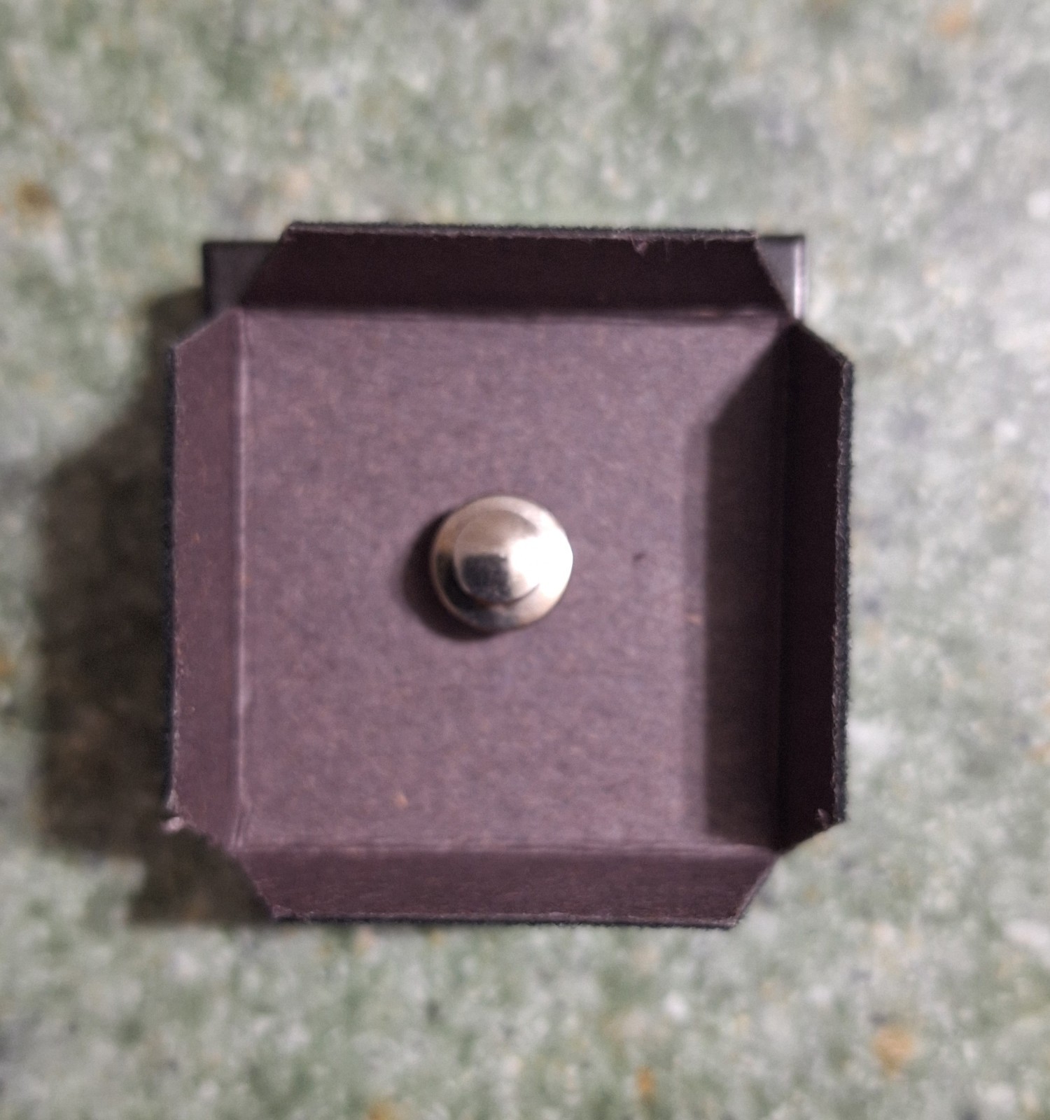 Vintage Solid 10K Gold Capital E Initial Lapel Pi… - image 3