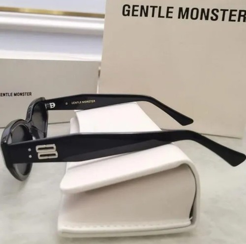 GENTLE MONSTER ROCOCO Sunglasses Black Cat Eye Trendy Korean Style - Picture 2 of 4
