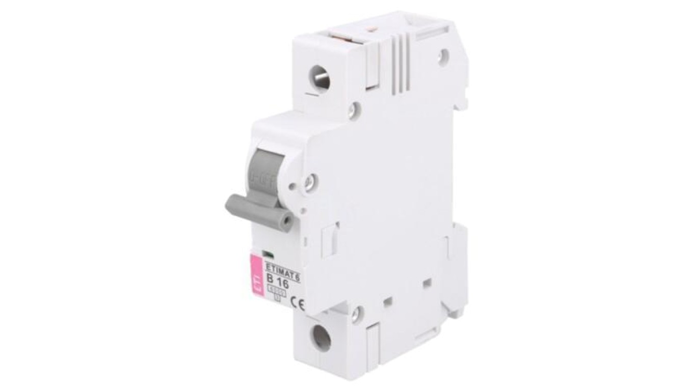 Overcurrent switch, 230/400VAC, power ETIMAT 6 1P B13
