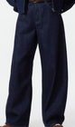 UNIQLO Jersey Barrel Silhouette Jeans High Quality Materials NEW XS-4XL