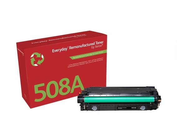 Xerox 006R03465 Xerox Toner Everyday Hp 508A (CF360A) Black Remanufactured-image