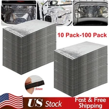 Self-adhesive Fireproof Sound Deadener Heat Insulation Mat For Car Hood Engine