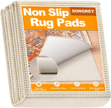 Non-Slip Rug Pad 8X10 FT, Extra Thick Carpet Pads for Hard Surfaces, Prevents Sl