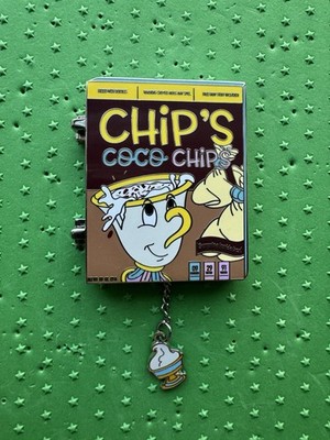 2020 Disney Beauty & The Beast Chip's Choco Chips LE Pin