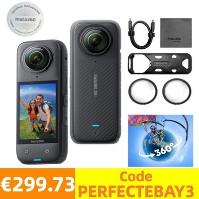 Insta360 X4 Standard Bundle wasserdichte 8K 360° Actioncam 4K Weitwinkelvideo