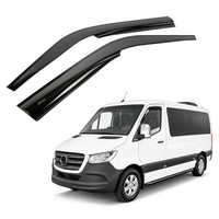 Windabweiser FüR Mercedes Sprinter Ab 2018 2-Tlg Klebende Scoutt