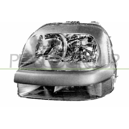 Projecteur principal Prasco FT9084813 Fiat optique avant droite halogène de phare Tyc