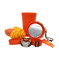 Pelican Nautical Safety Kit for Paddle Sports, Water Sport & Boating - Orange