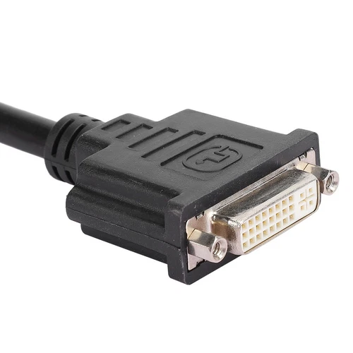 Weiblicher Dual-Computer-Monitor-Verlängerungskabel-Adapter Dms 59 Pin Auf KUI