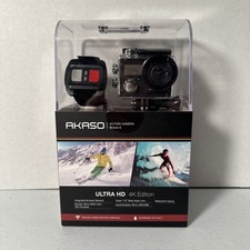 AKASO Brave 4 4K Action Camera 20MP Waterprf ...