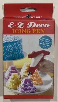 NORDIC WARE E-Z DECO ICING FROSTING PEN (7 PIECE SET) CAKE & COOKIE DECORATING