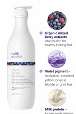 Milkshake milk_shake Silver Shine Light Shampoo 1000ml