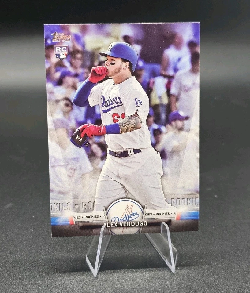Alex Verdugo 2018 Topps Salute RC #TS-80.  Los Angeles Dodgers Red Sox Rookie RC - Image 2 of 3