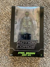Valaverse Action Force Steel Brigade Night Ops. BBTS Exclusive. New and Sealed.